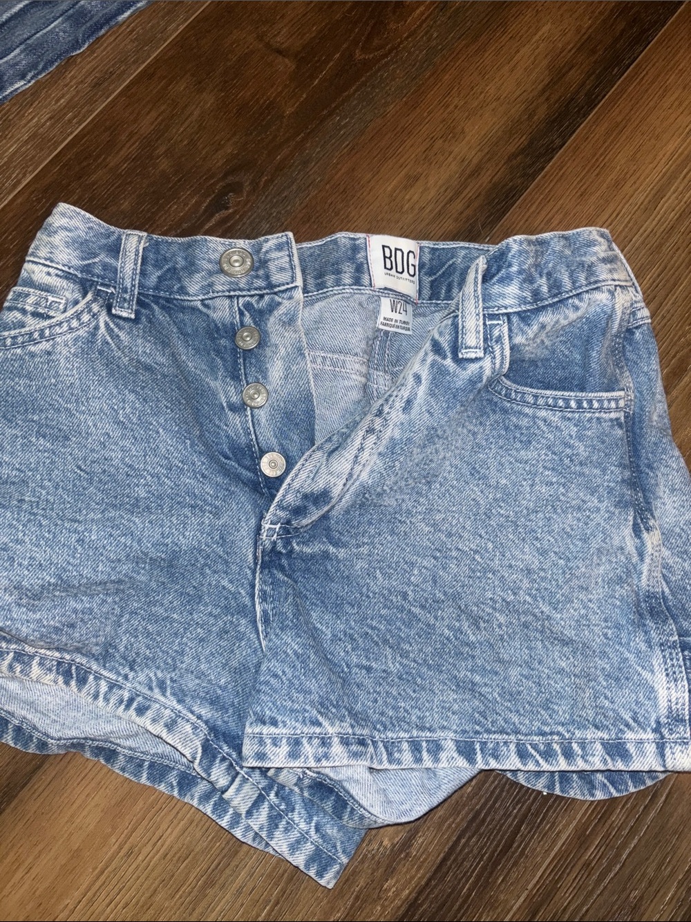 Women’s Light Blue Denim BDG Shorts